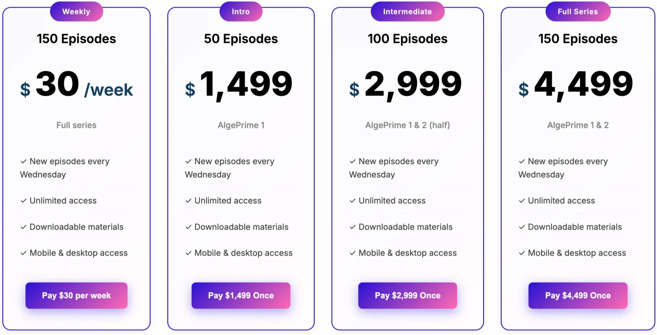AlgePrime Payment Options and Security